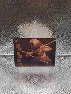 Aniplex - Movie Cards - Demon Slayer Kimetsu No Yaiba - Inosuke Attacking SSR - Picture 1 of 4