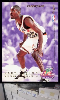 1995 - 96 Fleer #11 Dana Barros / Gary Payton NBA 全明星 - JL — 第 1/2 张图片