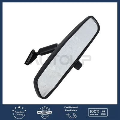 For Jeep CJ YJ TJ JK Wrangler 1976-2012 Inside Rear View Mirror Rearview Mirror - Image 1 of 4