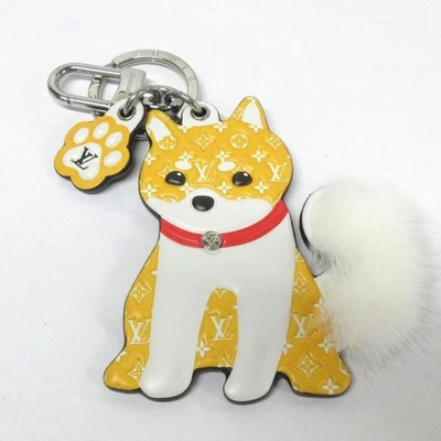 LOUIS VUITTON Portocle M01199 Shiba perro encanto llavero USADO FS de JAPÓN  Foto 1 de 3