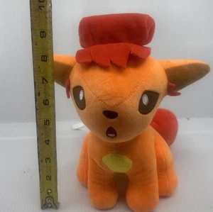 Vulpix Pokémon Plush ~10" Fire Fox Six Tails Stuffed Animal - Picture 1 of 7