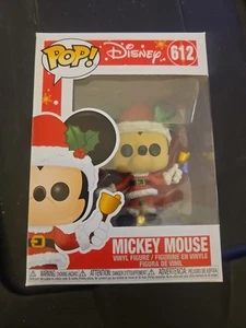 Funko POP Disney #612: Holiday - Christmas Santa Mickey Mouse Vinyl Figure New - Picture 1 of 6