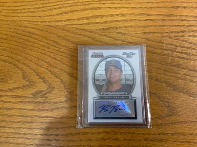 2006 Ryan Braun Bowman Sterling Auto Rookie #BS-RB - Image 1 of 2