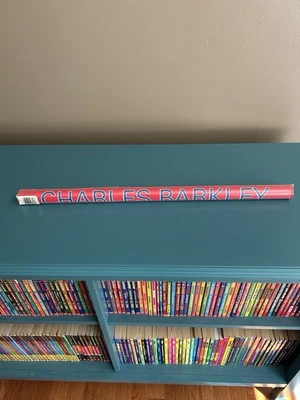 RARE NOS Vintage 1987 Starline Poster Charles Barkley 76ers Red Dunk NBA 1980s - Image 1 of 4