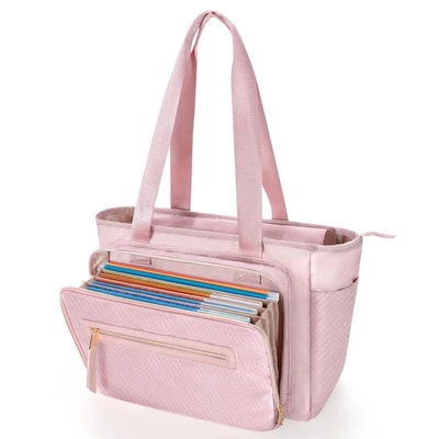 Bolsa de mano profesores de 15,6 pulgadas con organizador archivos tipo acordeón Foto 1 de 4