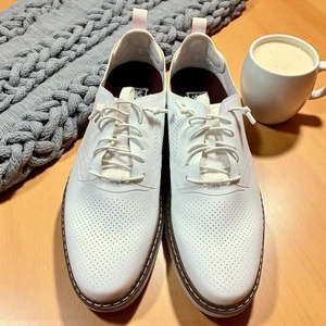 Scarpe eleganti uomo Stacy Adams collezione RedZone pelle bianca taglia 8M con scatola  - Foto 1 di 7