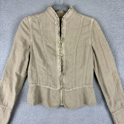 ESCADA Sport Jacket Small 100% Linen Quiet Luxury Minimal Victorian Lightweight - Image 1 of 4