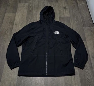 The North Face ' Dryvent Hooded ' Waterproof ' Jacket - Mens XL - Black - Picture 1 of 8