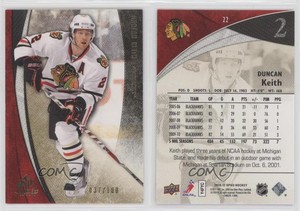 2010-11 SP Game Used Edition Gold /100 Duncan Keith #22