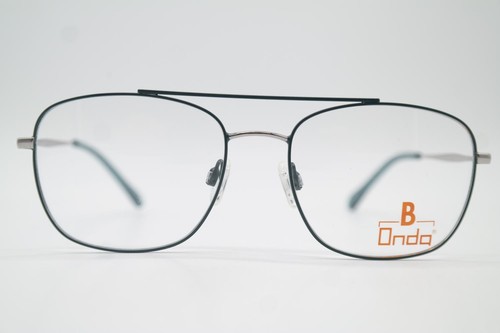 Eyeglasses Onda On3073 Green Silver Oval Frame New