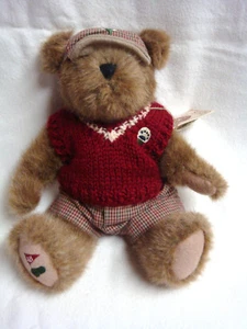 BOYDS BEARS "Putter T Parfore" Golfing Bear #918339 TJs Best Collection 10" - Picture 1 of 9