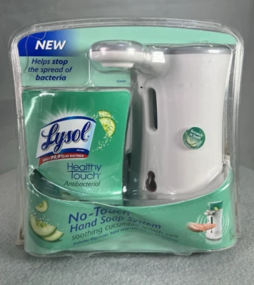 Lysol No Touch Hand Soap System Soothing Cucumber Splash Healthy Touch RETIRED - Image 1 of 4