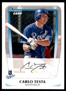 2011 Bowman Prospects Carlo Testa Kansas City Royals #BP9 Insert