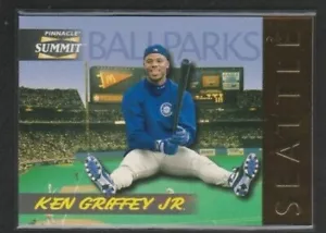 1996 PINNACLE SUMMIT BALLPARKS INSERT SEATTLE KINGDOME #5 KEN GRIFFEY JR #/8000 - Picture 1 of 1