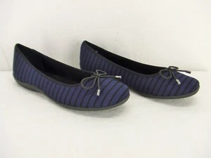 Ballerine slip on stile morbido "Heartbreaker" blu navy e nere taglia 9 Medium nuove - Foto 1 di 10