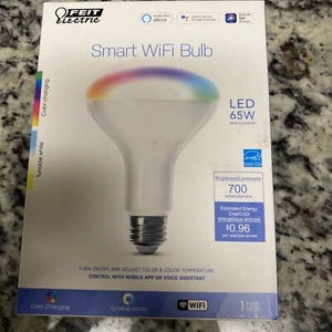 Feit Electric 65W LED Smart Bulb - BR30RGBWCAAG - Picture 1 of 3