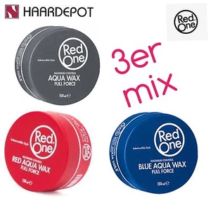 RedOne 3er Mix Aqua Wax Full Force 3 x 150ml Red, Blue, Silver - Bild 1 von 1