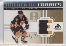 2011-12 SP Game Used Edition Authentic Fabrics Gold Cam Neely (E) #AF-CN.2 HOF