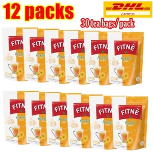 12x30pcs. Detox Tea FITNE Chrysanthemum Herbal Infusion Slimming Weight Control - Picture 1 of 8