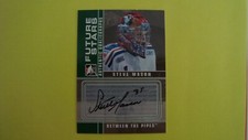 2008 09 ITG Between the Pipes Future Stars Goaliegraph Steve Mason Autograph