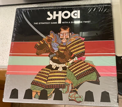 Vintage Shogi Japanese Strategy Board Game 1987 The Games Gang NEW Sealed - Image 1 of 4