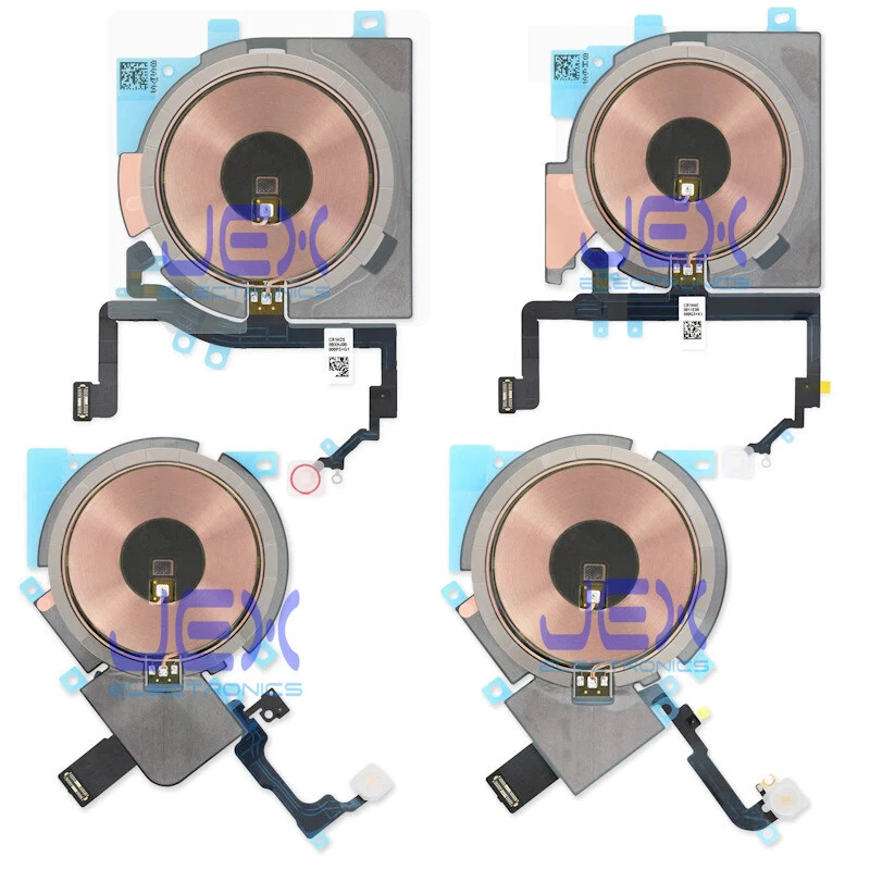 Bobina de carga inalámbrica antena NFC y linterna LED micrófono flexible para todos los iPhone 15 Foto 1 de 1