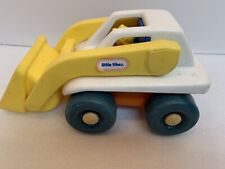 Little Tikes Toddle Tots Construction Vehicle Loader Bulldozer w Figure Vintage