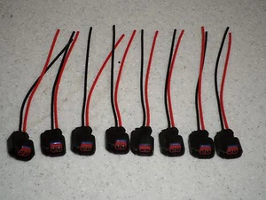 8 EV6 injector plug connector wiring LS2 LS3 LS7 L76 L92 L99 LSA GM FORD CHEVY  - Bild 1 von 1