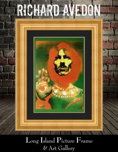 Richard Avedon The Beatles George Harrison Personalizado Enmarcado Envío Gratis EE. UU. - Imagen 1 de 3
