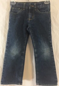 Old Navy Loose Boot Cut Cuffed Jeans Young Child Boys Size 6 Regular/Standard - Picture 1 of 7
