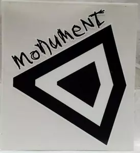Adesivo Skateboard Vintage Monument Skate Surf Abbigliamento Skateboard NUOVO (LJK) - Foto 1 di 2