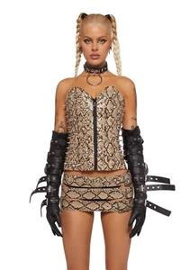 Dollskill Namilia Spike Corset Top RRP £141 - Picture 1 of 8