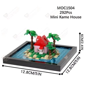 Dragon Ball Z Building Block Mini Kame House Assembly Brick Toys gift kids - Picture 1 of 1