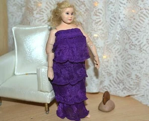 Zjakazumi Puppenkleidung Maßstab 1:12 Handarbeit Kleidung für Übergröße - Bild 1 von 5