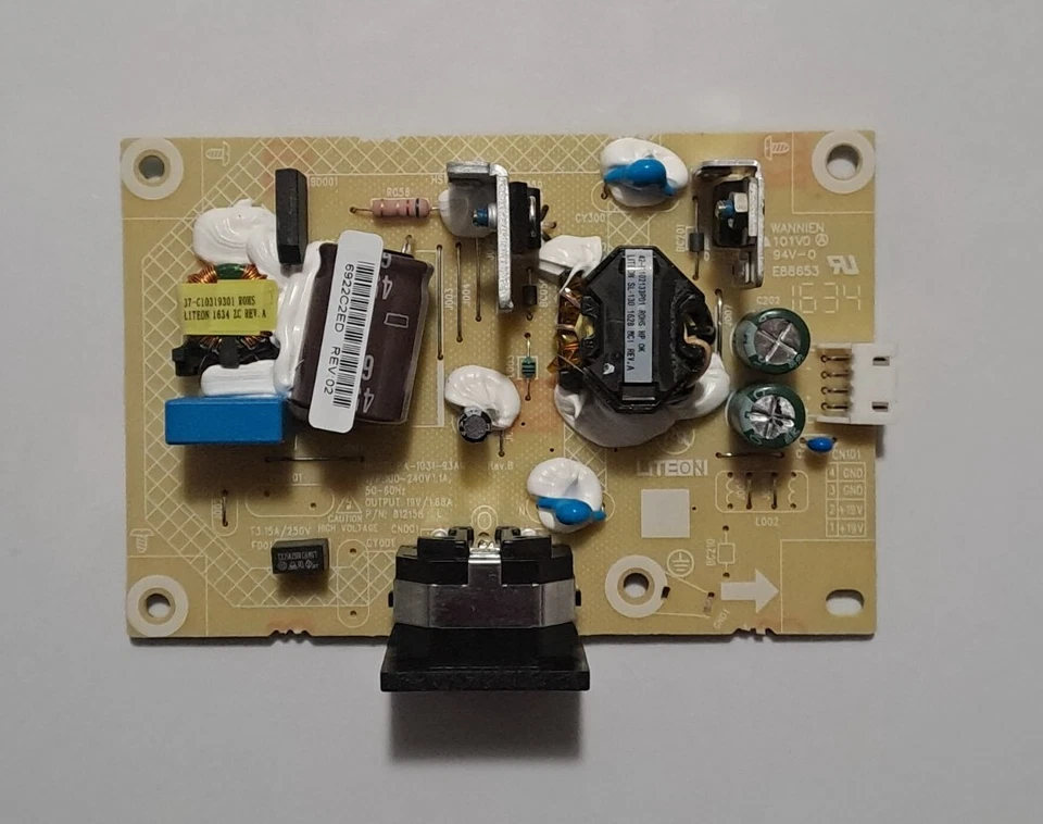 Genuine Power Supply Board For ACER	K242HQL Monitor (PA-1031-93AM) - Image 1 of 1