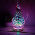 Humidifier Diffuser Vase Aroma Water w/ Multi-Colour Light & Timer Gift 