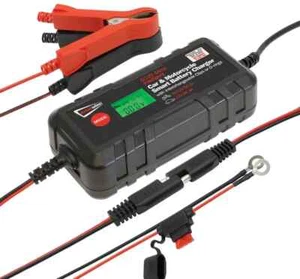 4 amp Car Bike 5 Stage Intelligent Fully Automatic Smart Battery Charger 6v 12v - Picture 1 of 4