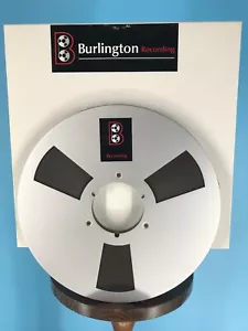 CarreteToReelTape 12" MetalReel1.5M Burlington Recording1/2"x3600'LongerLength - Imagen 1 de 5