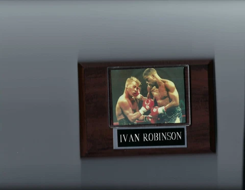 IVAN ROBINSON vs ARTURO GATTI PLAQUE BOXING Cover