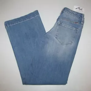 NEW Womens/Juniors KanCan Wide Leg Pant Jeans. Size 1/24 Blue. 30" Inseam. - Picture 1 of 3