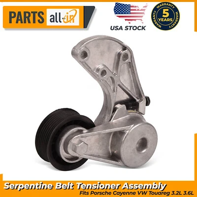 022145299E Belt Tensioner Assembly Fits Porsche Cayenne VW Touareg 3.2L 3.6L - Image 1 of 4
