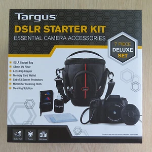 Targus DSLR Starter Kit 7 Piece Essential Camera Accessories - Brand New, Seald - Picture 1 of 4