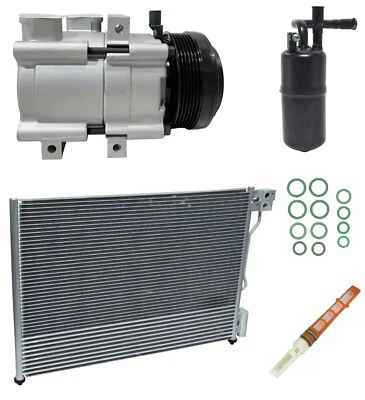 NEW RYC AC Compressor Kit W/Condenser B086A-N Fits Ford Crown Victoria 4.6L 2007 - Image 1 of 4