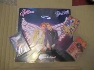 Elton John ''Who Believes In Angel''s 3x Cassette + Hand Signed Art Card - Picture 1 of 8