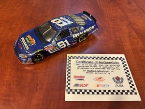 SIGNIERT 1:24 Dale Earnhardt Jr #81 Menards/Bristol Raced Win Version 2004 Chevy - Bild 1 von 24