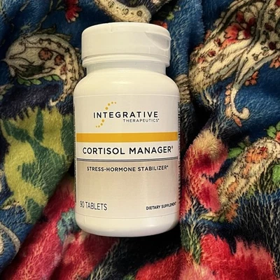 Integrative Therapeutics менеджер кортизола 90 таблеток новый и запечатанный срок годности 05/31/28 - Изображение 1 из 3