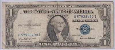 1935 US Dollar Silver Certificate Collection FANCY SERIAL 🔥Black Friday Sale! - Image 1 of 2