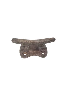 1 botín antiguo usado de hierro fundido de 3+1/2 pulgadas para muelle de barco - Imagen 1 de 5