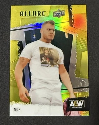 2022 AEW Allure MJF YELLOW TAXI Trading Card #19 Maxwell Jacob Friedman - Image 1 of 2