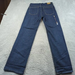 Vintage Nautica Jeans Boys 20 31x32 Blue Dark Denim Easy Fit Baggy Y2K 90s - Picture 1 of 22